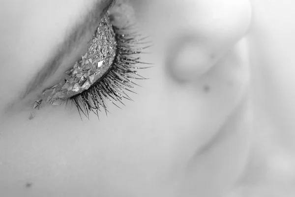 Close-up woman portrait — Stock Photo, Image