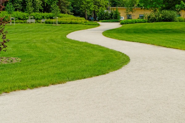 Winding path through — Stock Photo, Image