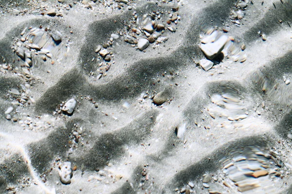 Zand onder water — Stockfoto