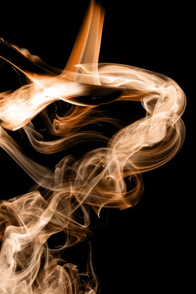 Kahverengi duman — Stok fotoğraf