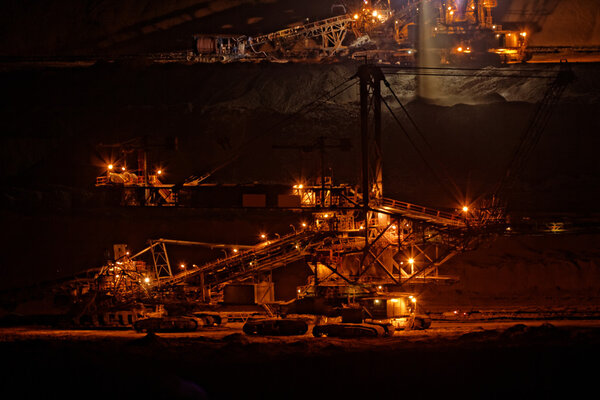 Добыча угля