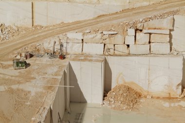 beyaz mermer ocağı