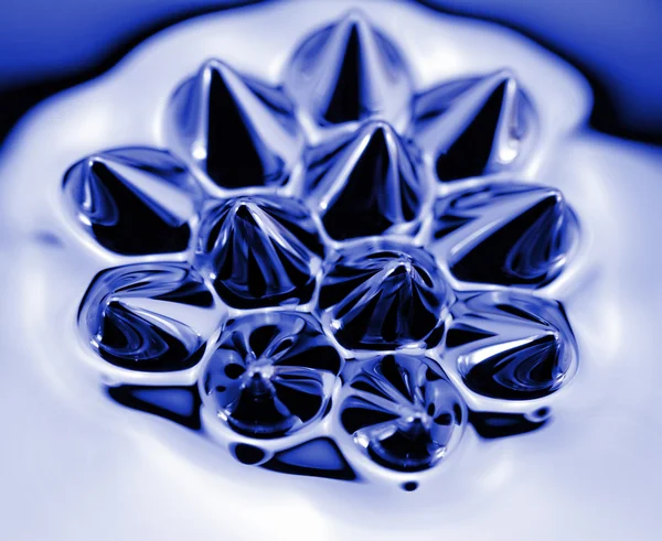 Chemické kulový ferrofluidním — Stock fotografie
