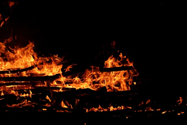 Табір вогню — стокове фото