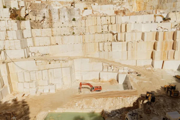 白い大理石の採石場 — ストック写真