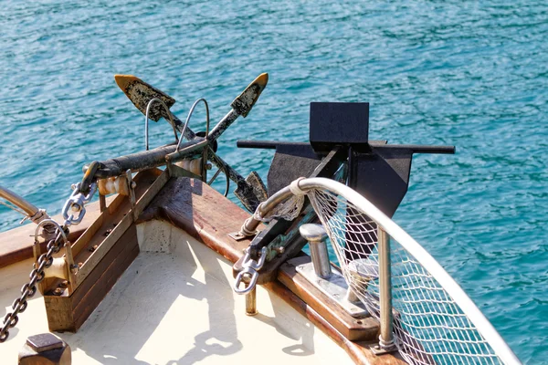 Barco cubierta — Foto de Stock