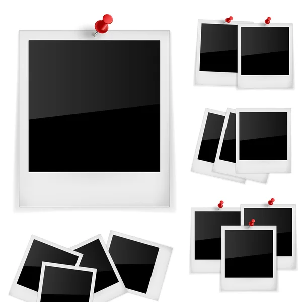 Photo Frame Vector Realistic Illustration Stock Illustration - Download  Image Now - Photo Booth Picture, Border - Frame, Template - iStock