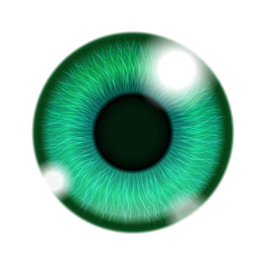 Human Green Eye