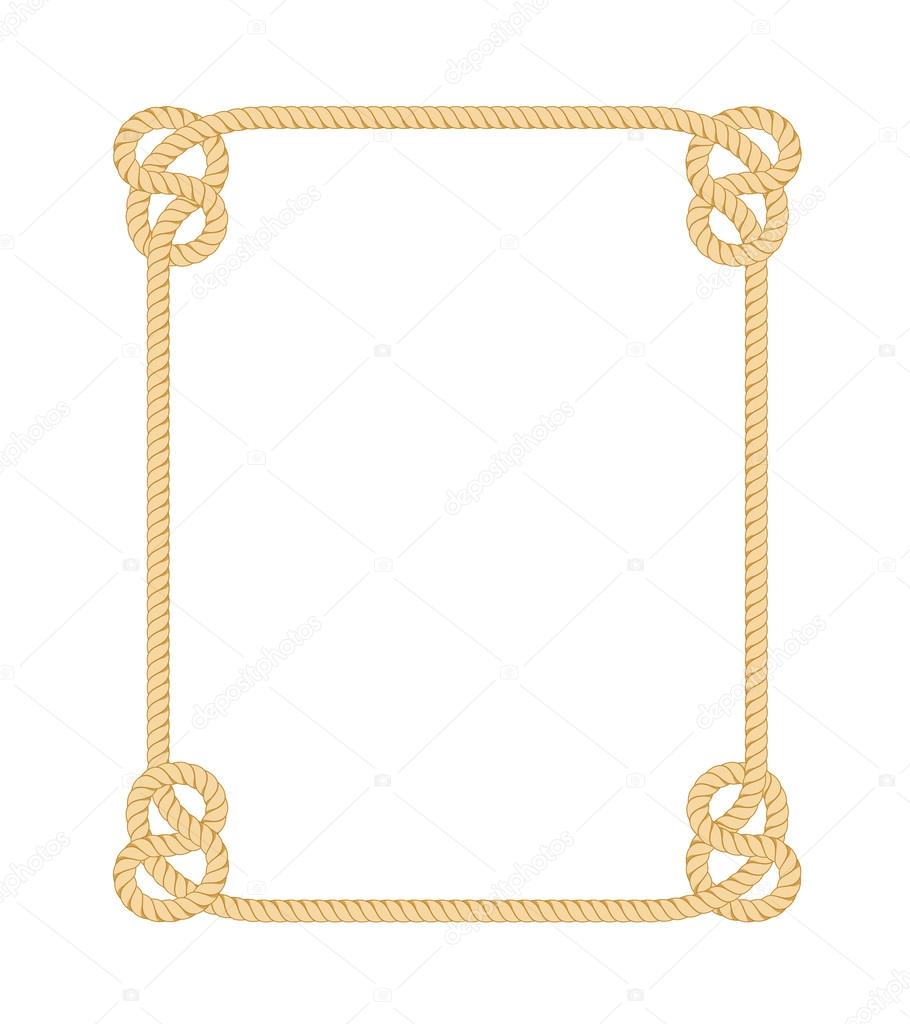 Rope Border Stock Vector Image by ©K3star 23625461
