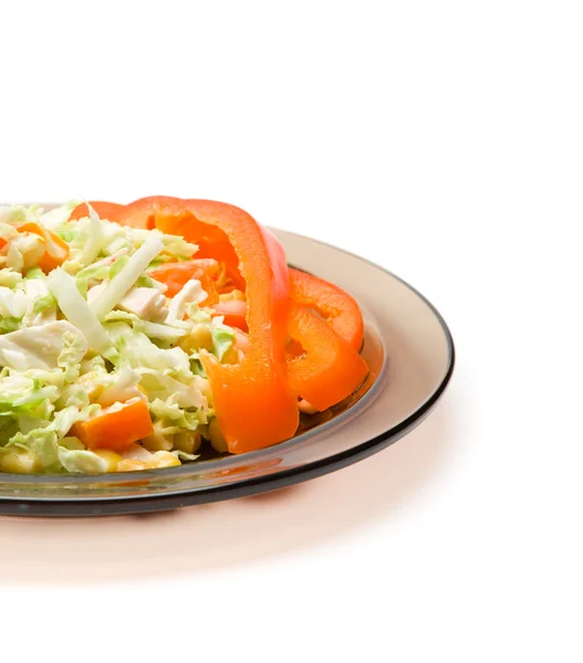 Plate of salat — Stock Photo, Image