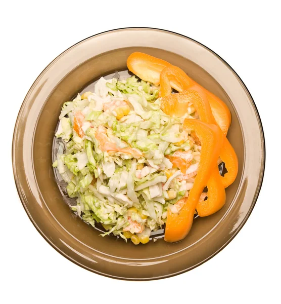 Assiette de salat — Photo