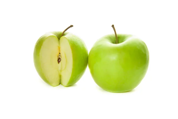 Due mele verdi — Foto Stock