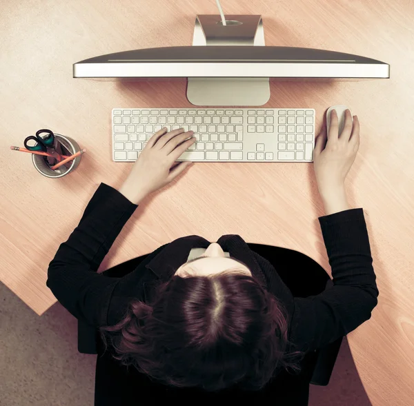 Mujer en el lugar de trabajo —  Fotos de Stock