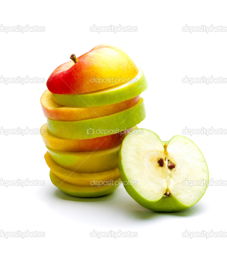 Mixed apple