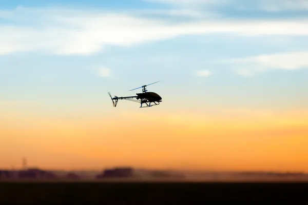 Foto sebuah helikopter RC — Stok Foto