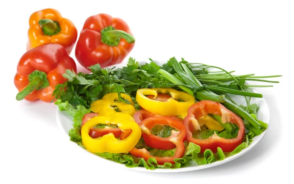 Picture of a plate of salad — Stock Photo, Image