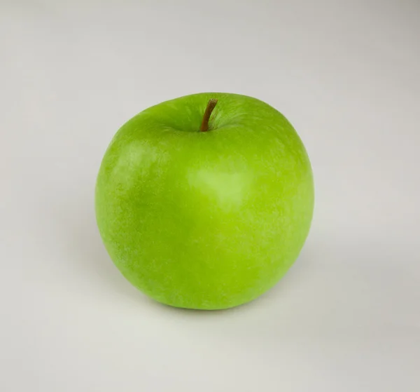 Obraz z zielonym jabłkiem — Zdjęcie stockowe