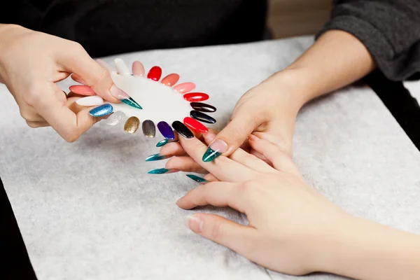 Estúdio de unhas — Fotografia de Stock