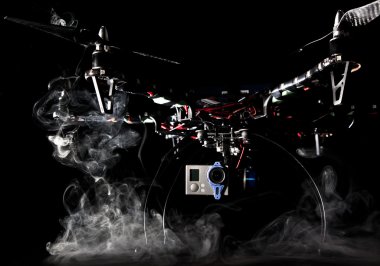 quadrocopter stúdió kamera