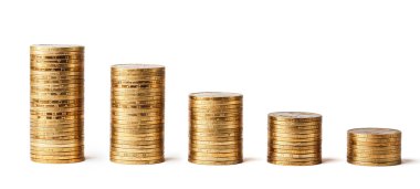 izole para yığını