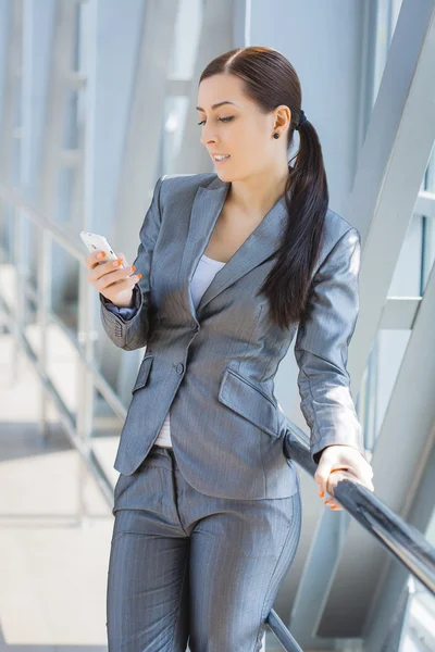 Bonita mujer de negocios — Foto de Stock