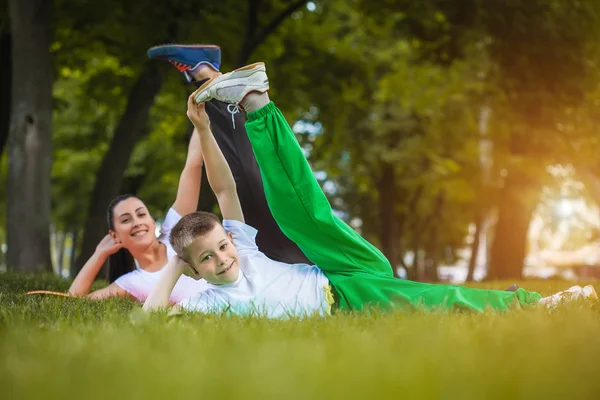 Son and mother — Stock Photo, Image