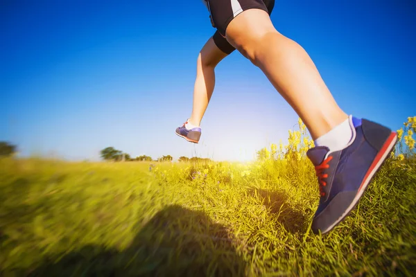 Correr en la naturaleza —  Fotos de Stock