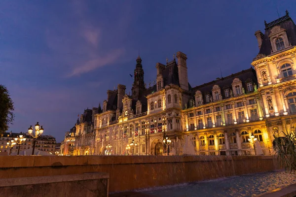 Мэрия Парижа Франция — стоковое фото