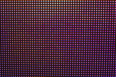 LED ekran, RGB 'nin küçük ışıklarıyla kapanır