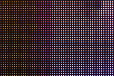 LED ekran, RGB 'nin küçük ışıklarıyla kapanır