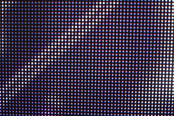 Led Screen Closeup Rgb Tiny Lights — Zdjęcie stockowe