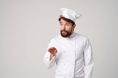 Şef restoran hizmeti veriyor Profesyonel duygular