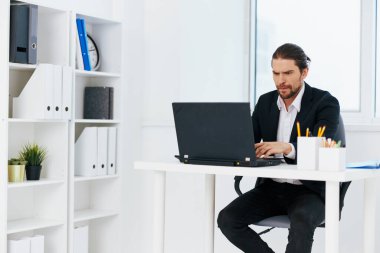 Yönetici ofisi mavi belge dizini Yaşam Tarzı