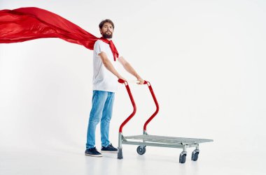 Erkek süpermarketi Yaşam Tarzı Eğlence Işığı arkaplanı