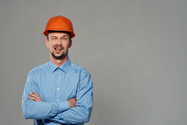 Construtores masculinos Trabalho Profissional Profissão — Fotografia de Stock
