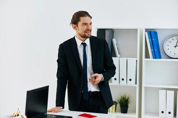 Manager offizielle Dokumente Arbeit Bürotechnologien — Stockfoto