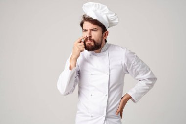 Baker mutfakta. Yüksek kalite fotoğraf