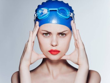 Spor kadını su sporları profesyonel yakın çekimler