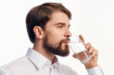 Yakışıklı adam sağlık hizmetleri Saf Su Stüdyosu