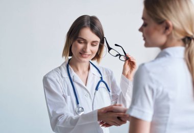 Hemşire sağlık teşhisi hastanenin ışık geçmişi