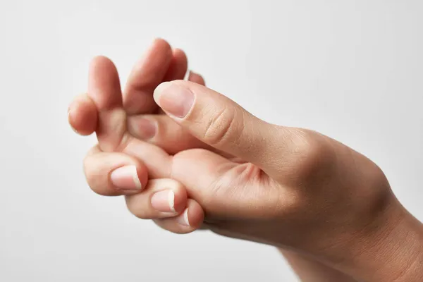 Handproblem reumatism behandling — Stockfoto