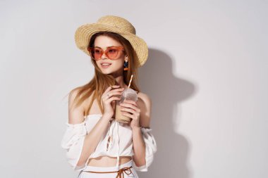 Çekici kadın dekorasyonları göz kamaştırıcı, kırpık manzara