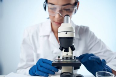 Laboratuvar asistanı araştırma biyolojisi ekoloji deneyi izole edildi