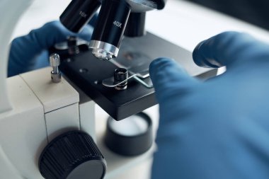 Bilim adamı biyoloji ekolojisi deney analizi ışık arkaplanı