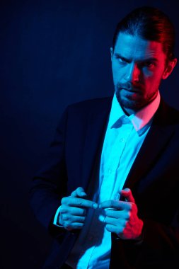 Modern erkek stili moda yaşam tarzı modeli