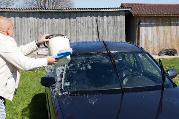 Car washing — Stock Photo, Image