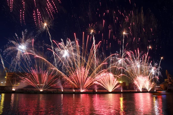 Fuochi artificiali — Foto Stock