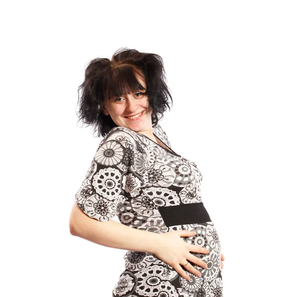 Smiling pregnant woman — Stock Photo, Image