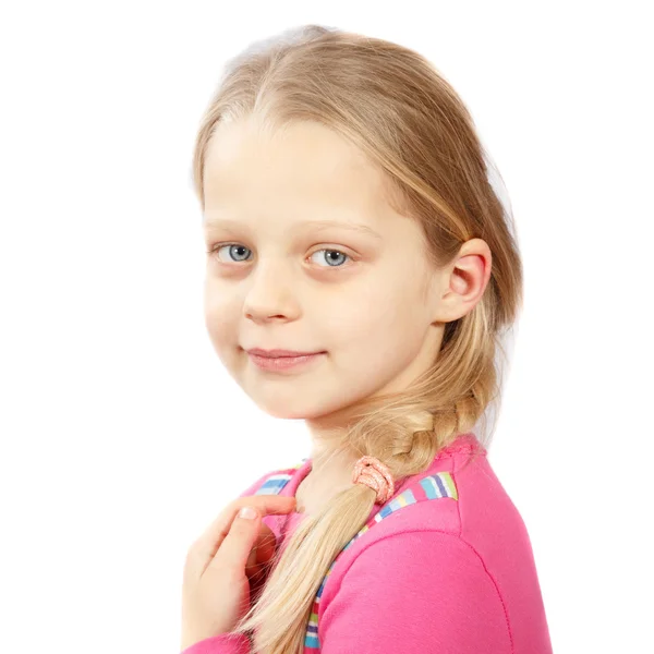 Smiling little girl — Stock Photo, Image