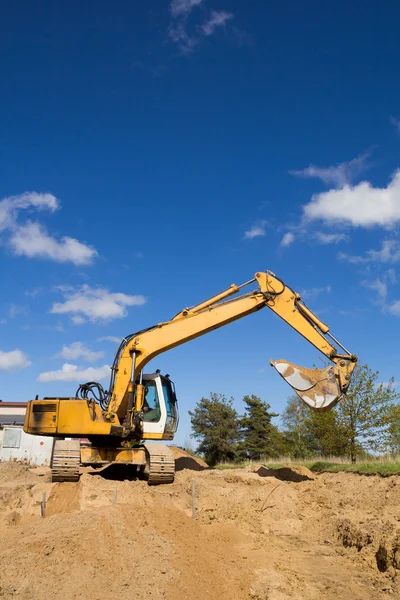 Excavator working — Stock Photo, Image